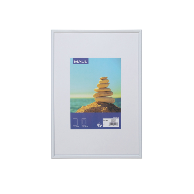 Cadre photo MAULart 21x30cm plastique cadre blanc