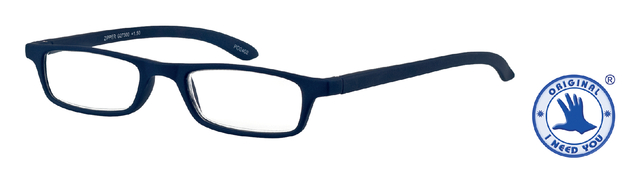 Lunettes de lecture I Need You +2.50 dpt Zipper bleu