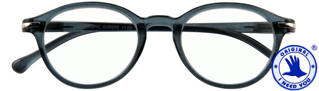 Lunettes de lecture I Need You +3.00 dpt Tropic gris