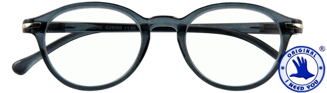 Lunettes de lecture I Need You +2.00 dpt Tropic gris