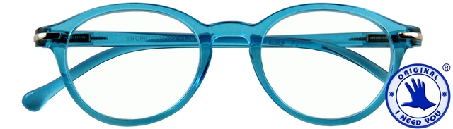 Lunettes de lecture I Need You +1.50 dpt Tropic bleu