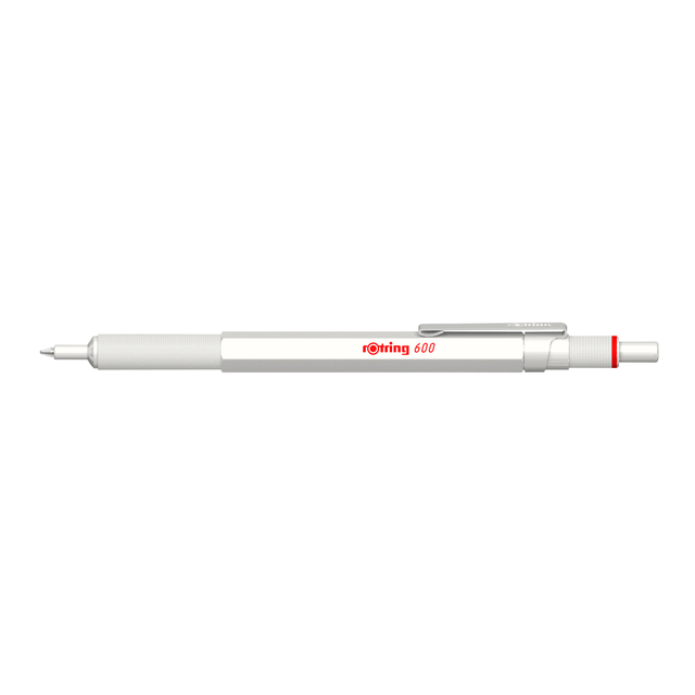 Stylo bille rOtring 600 blanc perle Medium