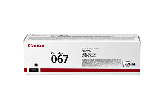 Cartouche toner Canon 067 noir