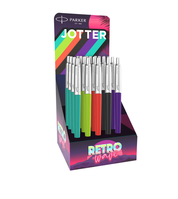 Balpen Parker Jotter Original 80's Retrowave medium assorti