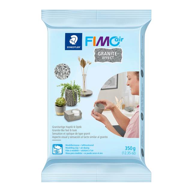 Pâte à modeler Fimo Air 375g effet granit