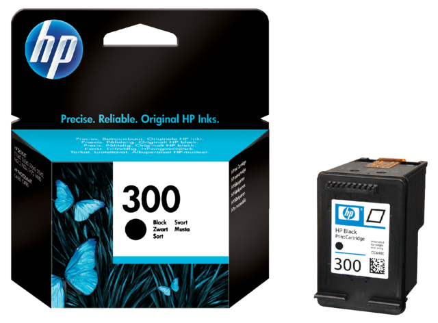 Inktcartridge HP CC640EE 300 zwart