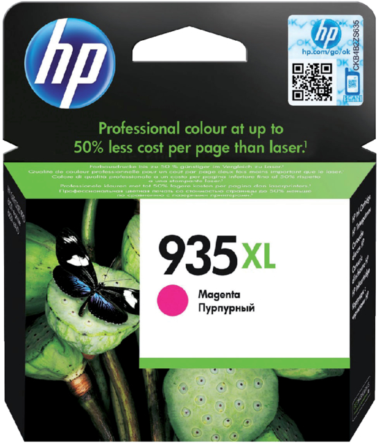 Inktcartridge HP C2P25AE 935XL rood