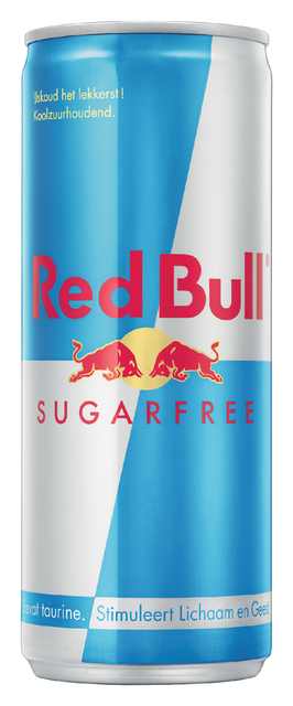 Boisson énergétique Red Bull sans sucre canette 250ml