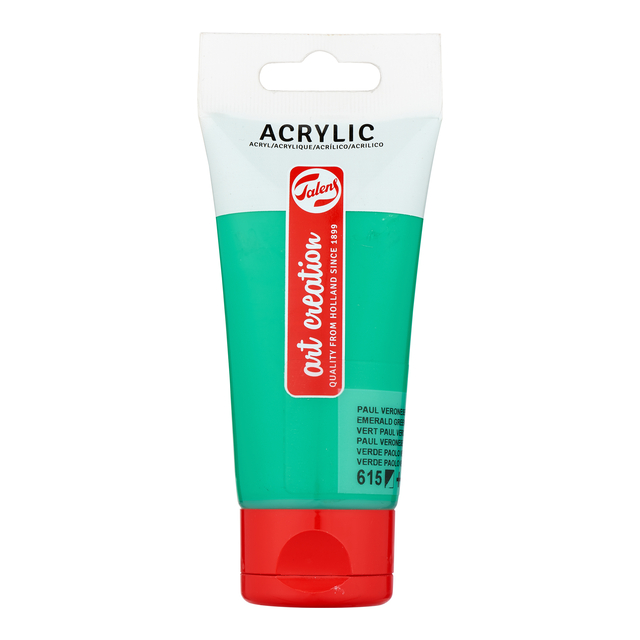 Peinture acrylique Talens Art Creation 619 Vert Paul Véronèse tube 75ml