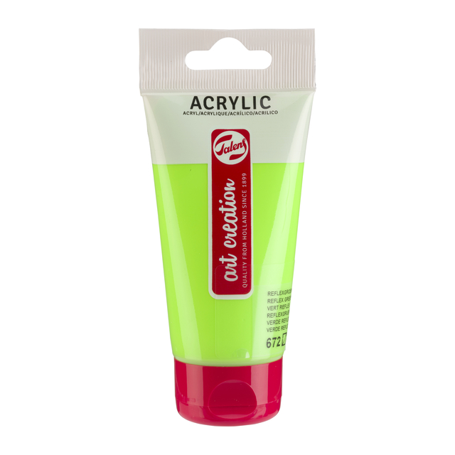 Peinture acrylique Talens Art Creation 672 Vert Reflex tube 75ml