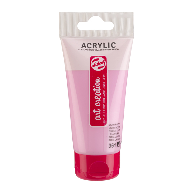 Peinture acrylique Talens Art Creation 361 Rose clair tube 75ml