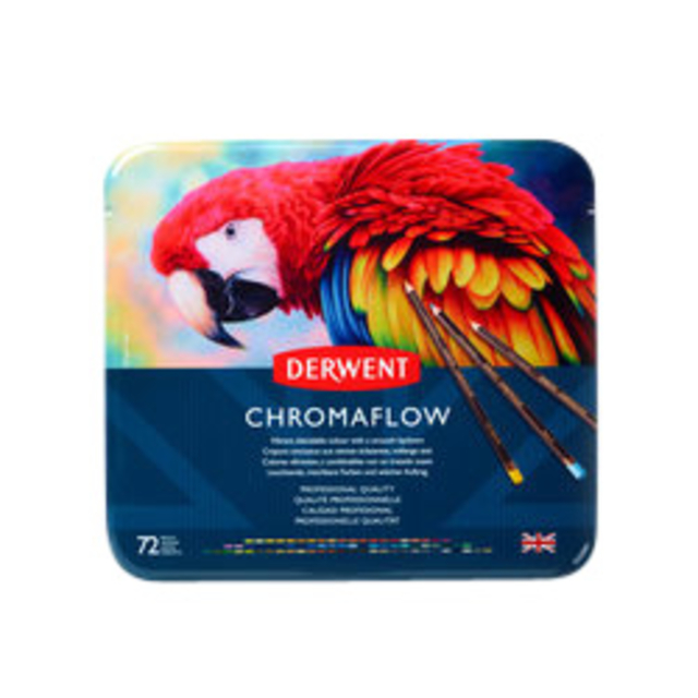 Crayon de couleur Derwent Chromaflow set 72 couleurs