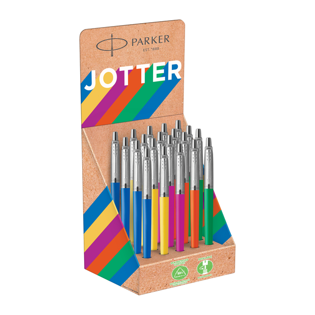 Balpen Parker Jotter Original CT assorti medium