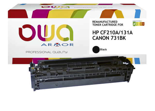 Cartouche toner OWA alternative pour HP CF210A noir