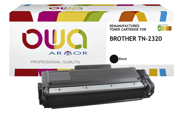 Cartouche toner OWA alternative pour Brother TN-2320 noir