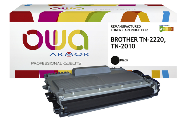 Cartouche toner OWA alternative pour Brother TN-2220 noir