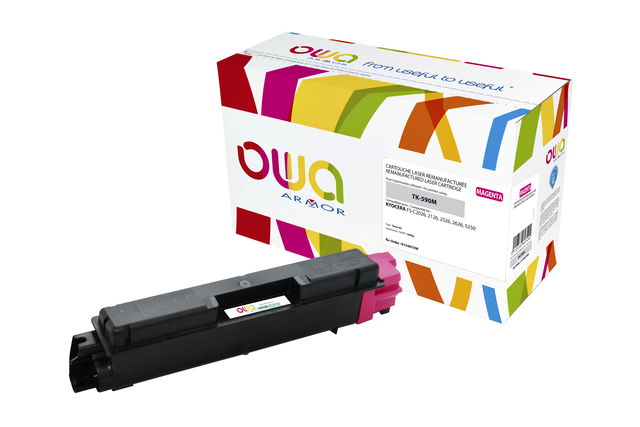 Toner OWA alternative pour Kyocera TK-590M rouge