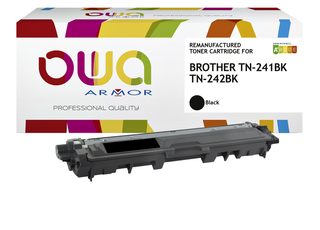 Toner OWA alternatief tbv Brother TN-241BK zwart