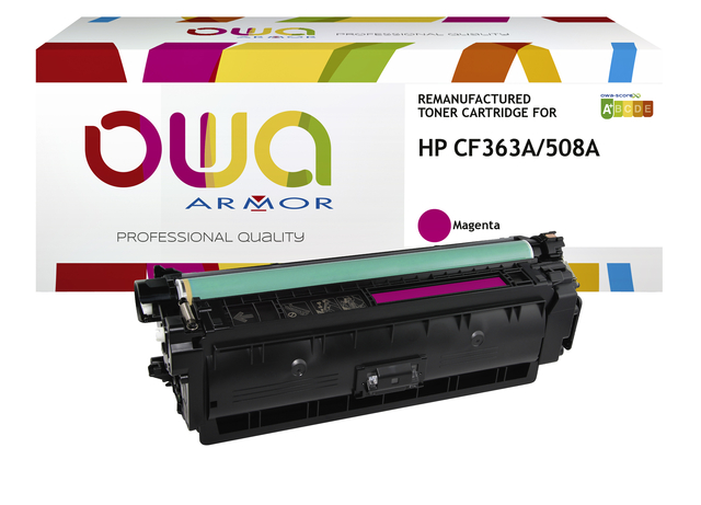 Cartouche toner OWA alternative pour HP CF363A rouge