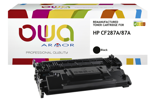 Cartouche toner OWA alternative pour HP CF287A noir