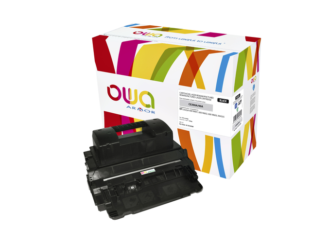 Cartouche toner OWA alternative pour HP CE390A noir