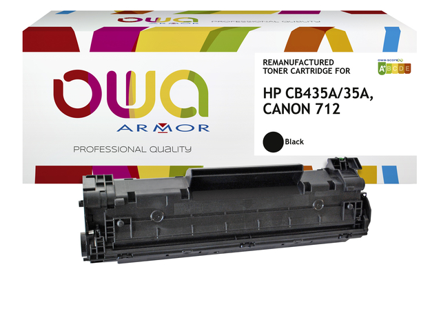 Cartouche toner OWA alternative pour HP CB435A noir