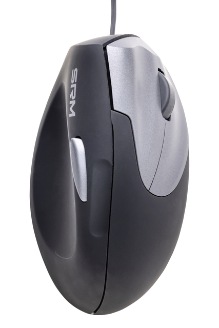 Souris Ergofy SRM VS4 droitier filaire argent noir