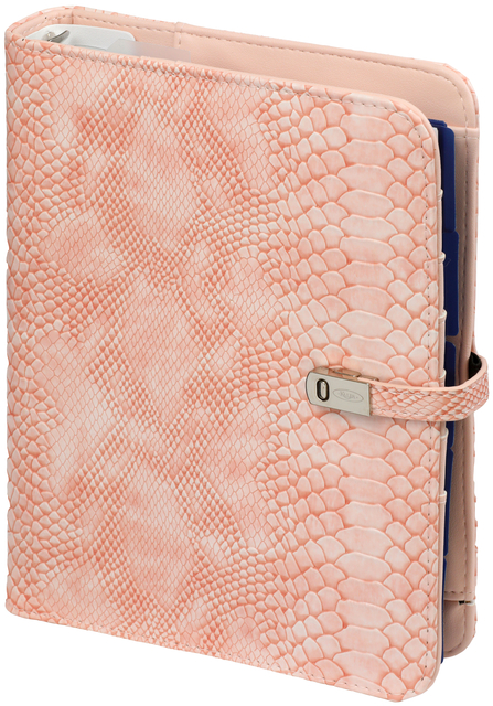 Organiseur Kalpa Personal avec agenda 2024-2025 7j/2p Croco rose