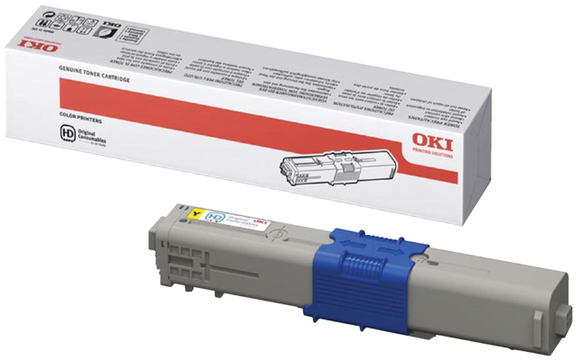 Toner Oki 44469704 geel