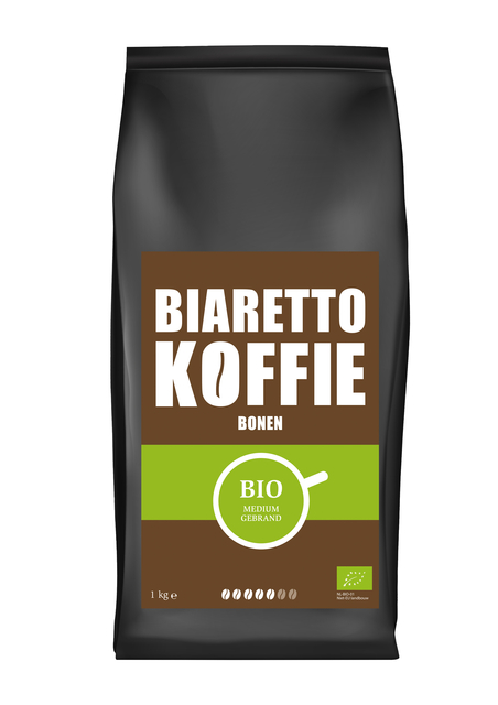 Café en grain Biaretto Regular biologique 1000g