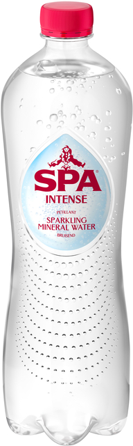 Eau pétillante Spa Intense bouteille PET 1000ml