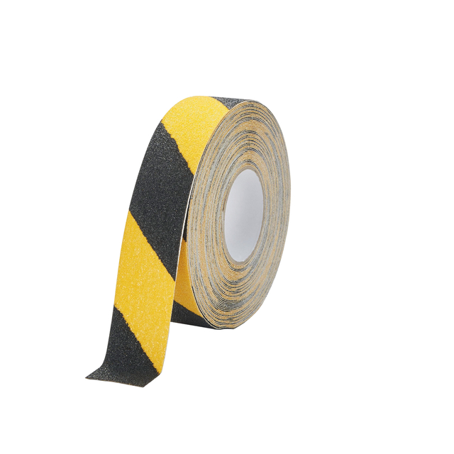 Antisliptape DURALINE GRIP+ 50mmx15m geel-zwart