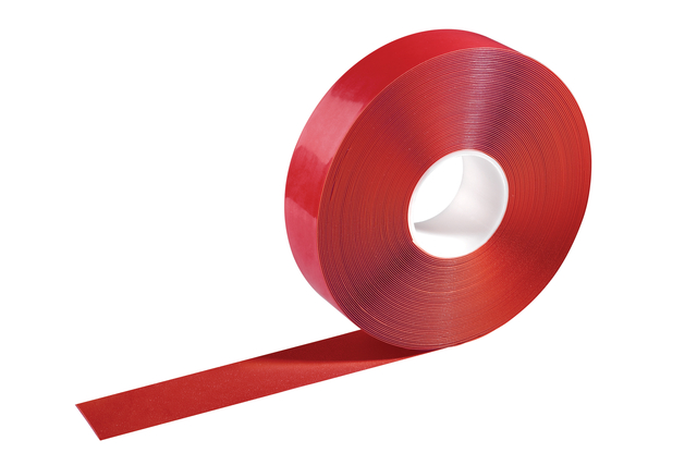 Ruban de marquage sol DURALINE 50mmx30m rouge