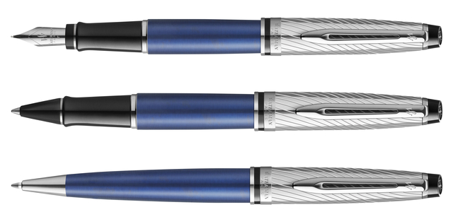 Balpen Waterman Expert metallic Blue CT medium