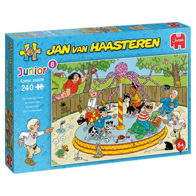 Puzzel Jan van Haasteren Junior - De Draaimolen 240 stukjes