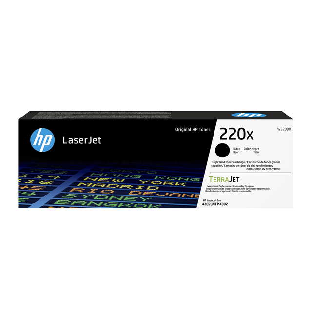 Cartouche toner HP 220X W2200X noir