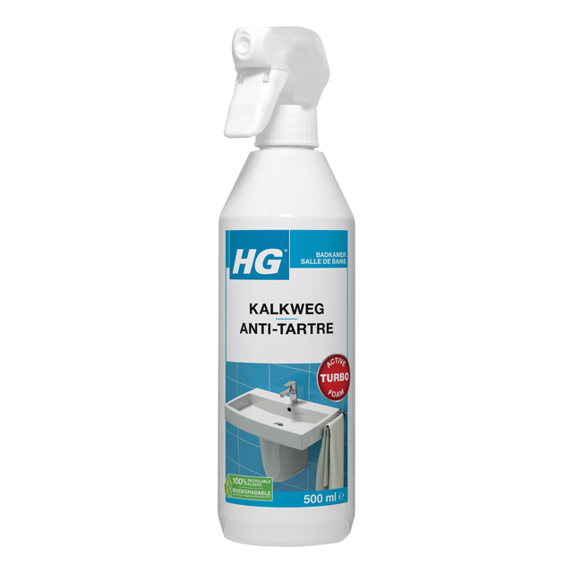 Sanitairreiniger HG kalkweg schuimspray 500ml