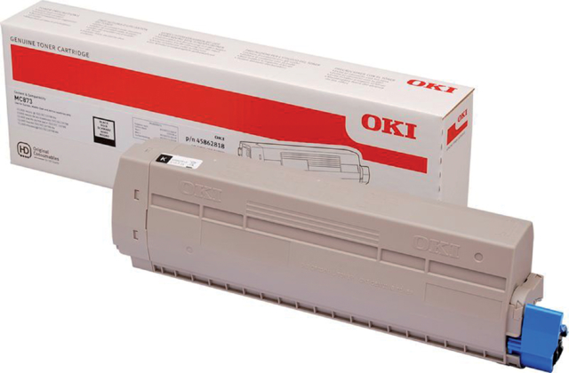 Toner Oki 45862818 zwart