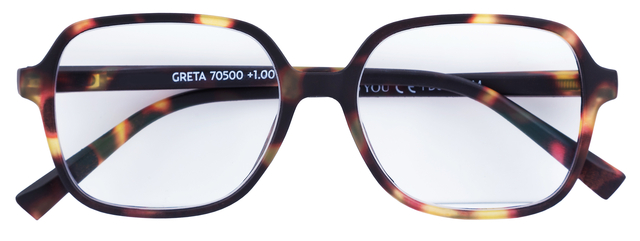 Lunettes de lecture I Need You +2.00 dpt Greta havane