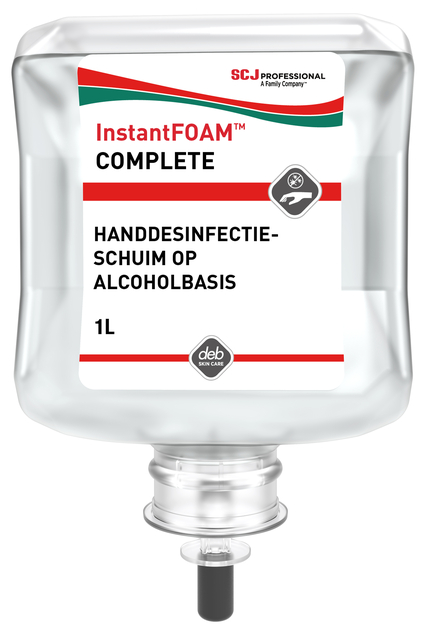 Désinfectant mains SCJ Instant Foam Complete 1L