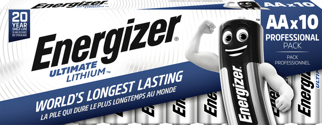 Pile Energizer Ultimat lithium 10x AA