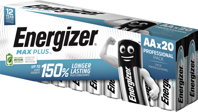 Pile Energizer Max Plus 20x AA alcaline