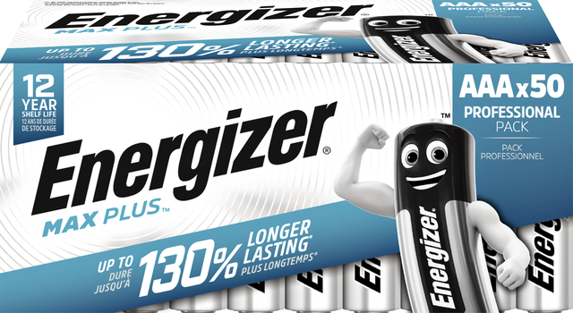 Pile Energizer Max Plus 50x AAA alcaline