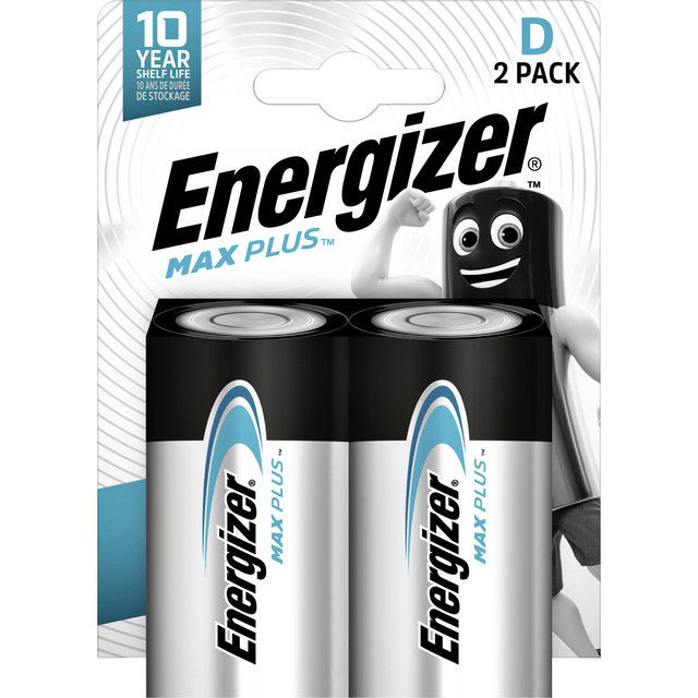 Pile Energizer Max Plus 2x D alcaline