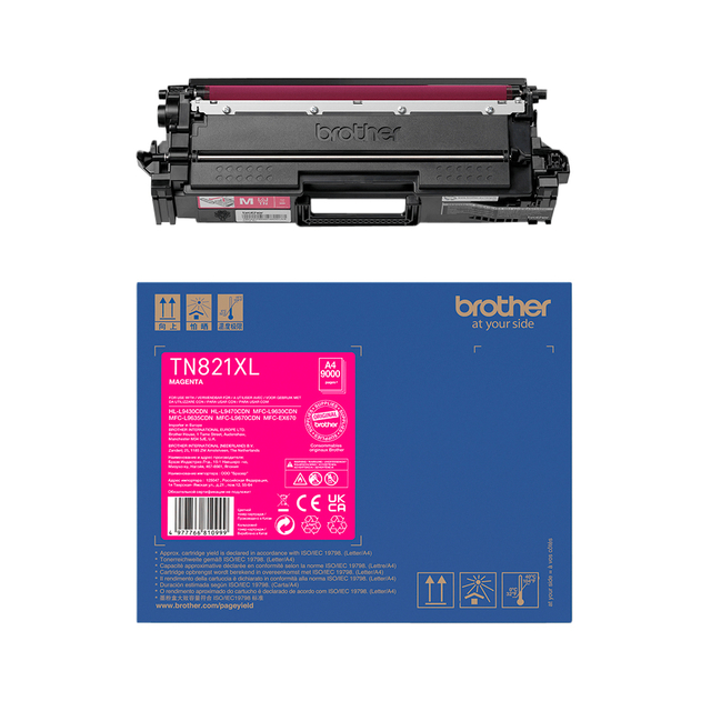 Toner Brother TN-821XLM rouge