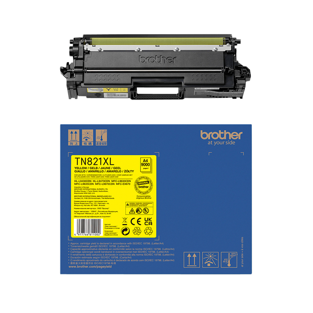 Toner Brother TN-821XLY jaune