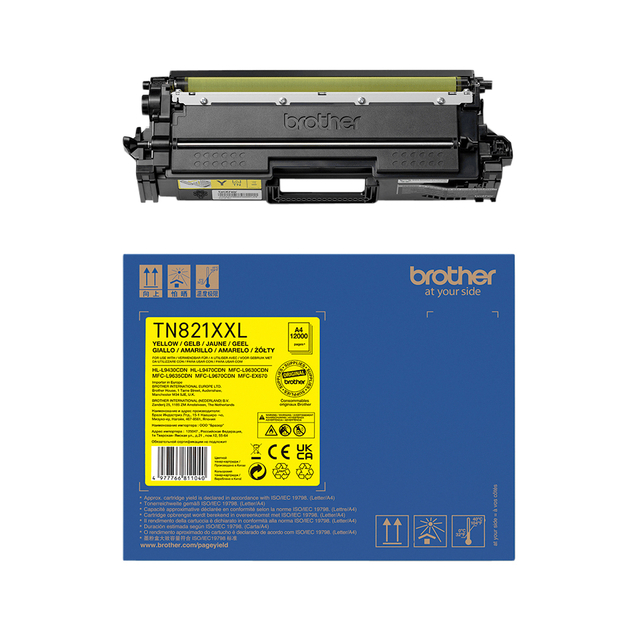 Toner Brother TN-821XXLY geel