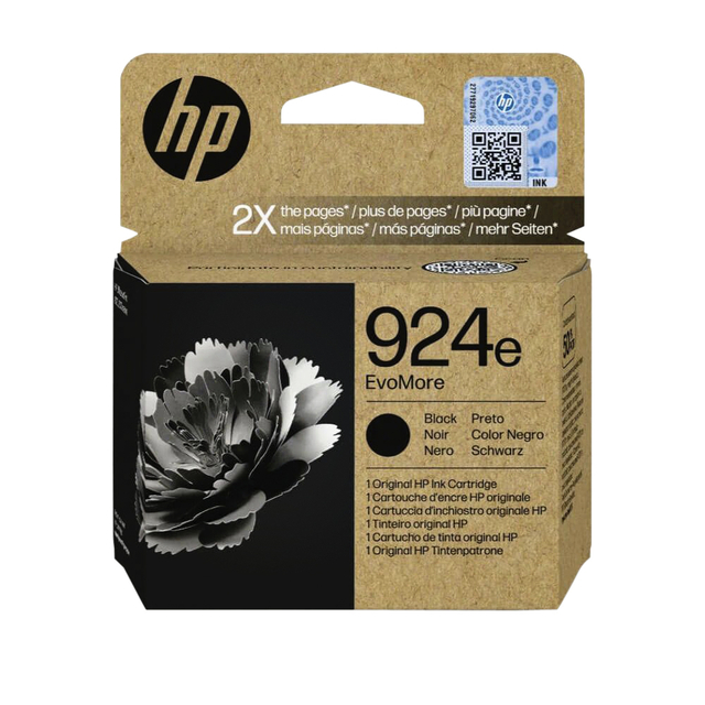 Inktcartridge HP 4K0V0NE 924E Evomore zwart