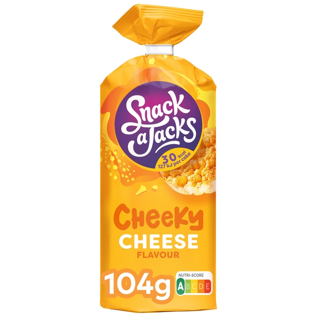 Galette de riz Snack-a-Jacks Cheese paquet 104g