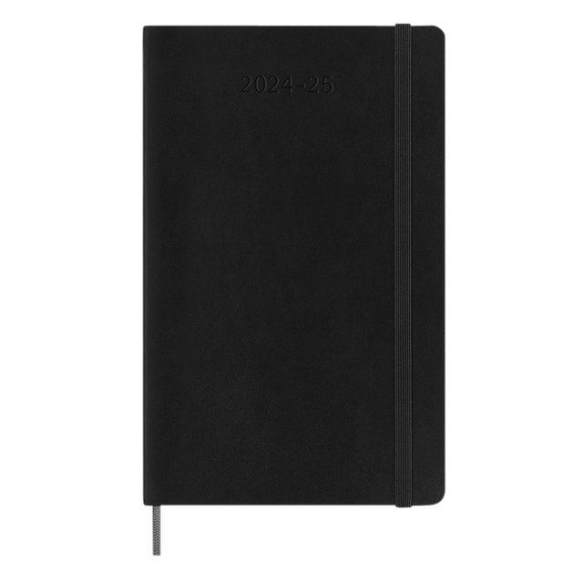 Agenda 2024/2025 Moleskine 18M Planner Weekly 7dagen/1pagina large sc black